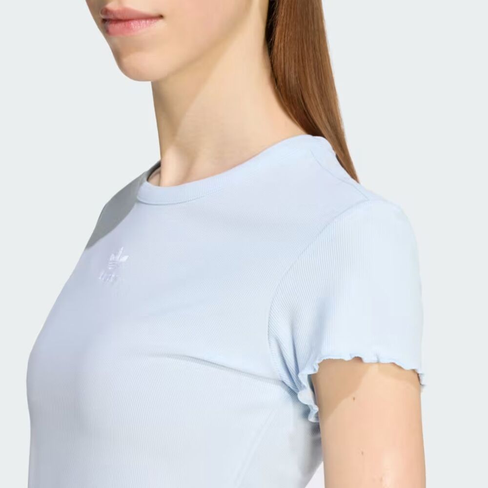 NWT ✨ Adidas baby blue fitted baby tee t-shirt